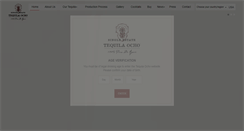 Desktop Screenshot of ochotequila.com
